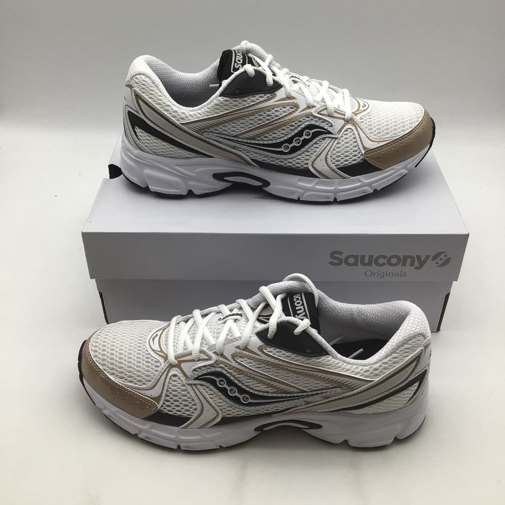Saucony Ride Millennium Mens Size 10.5 White Gold Running Shoes S70812-18 NEW‎